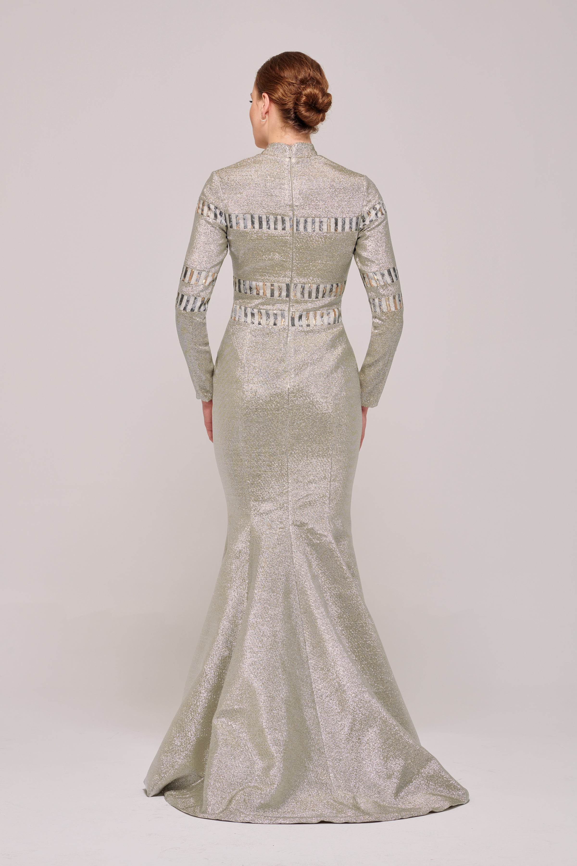 high neck silver sequin dress Grey - Silver Velvet Sequin High Neck A-Line SHIFT Show Choir Dress - Ships 4 to 6 Weeks 2XS