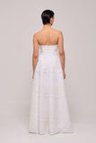 Strapless A-Line Silhouette Gown