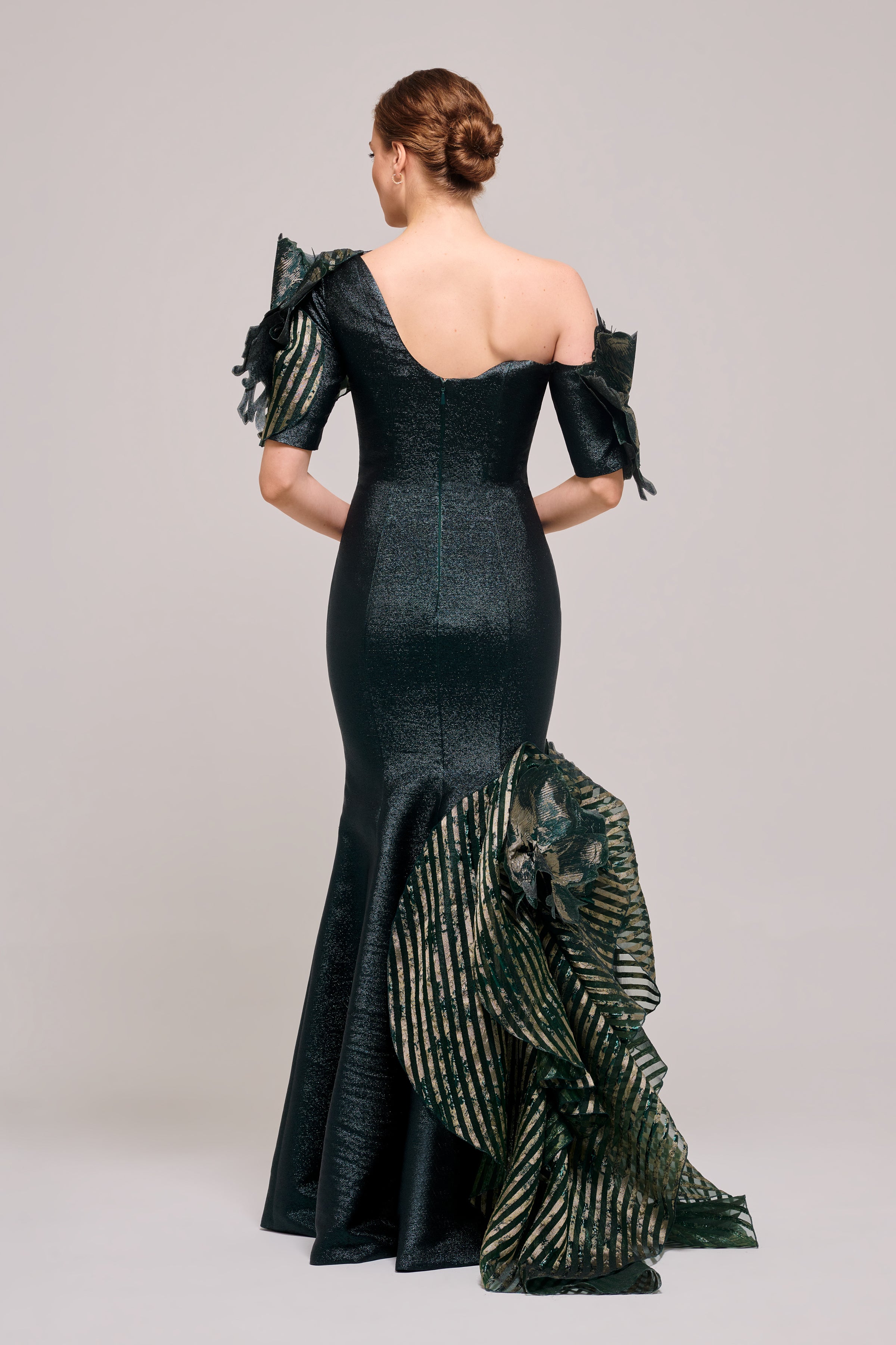 hunter green mermaid dress Hunter Green Maxi Dress - Mermaid Maxi Dress - Knotted Maxi Dress