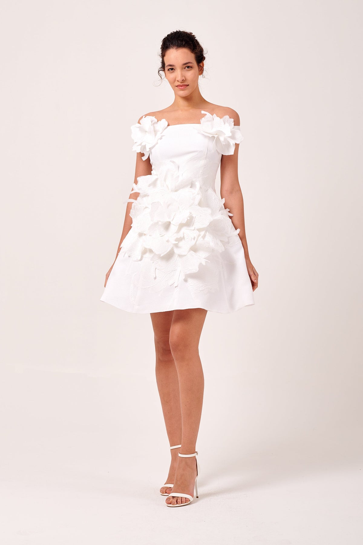 Three Dimensional Mini Dress