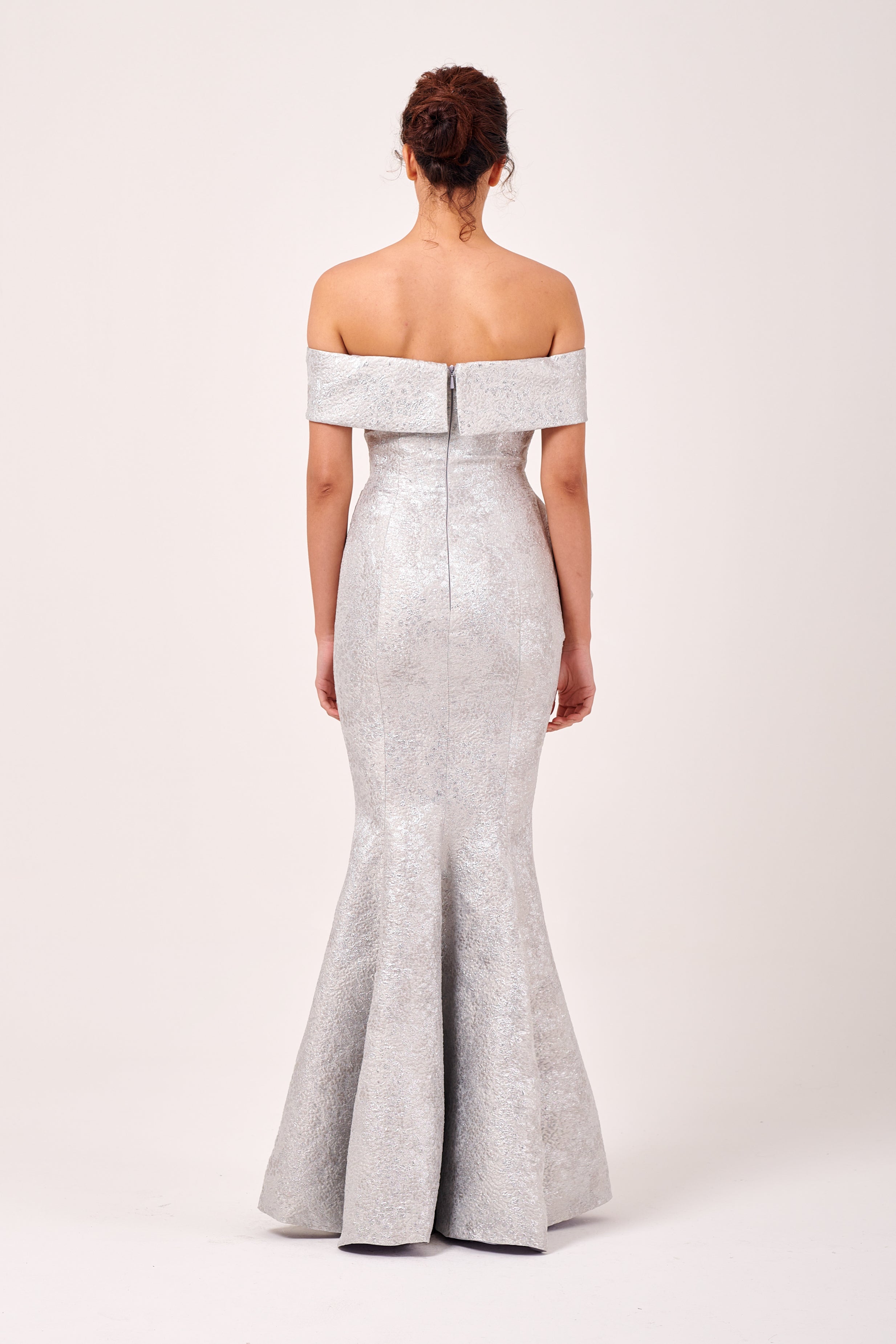 light grey peplum dress Kate Middleton wore a light grey peplum dress