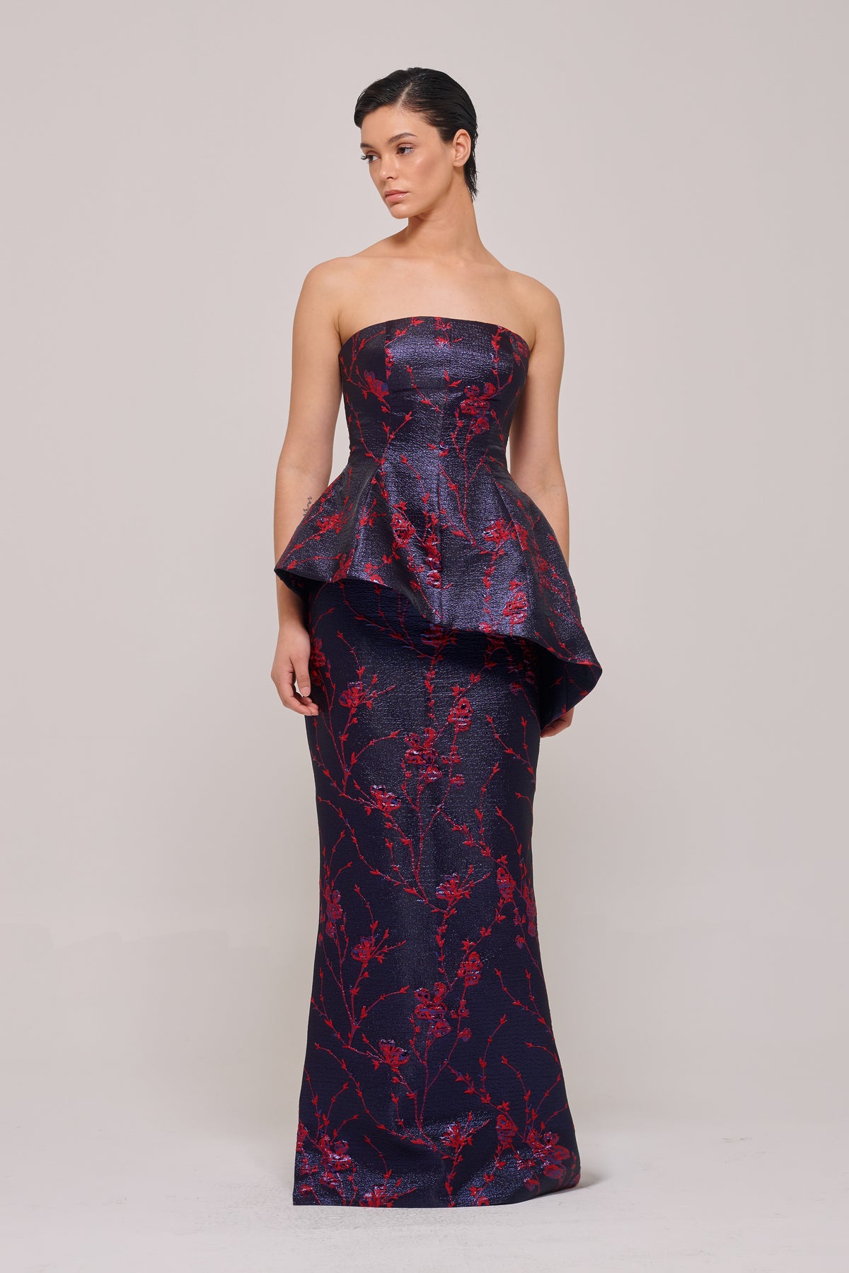 ted baker elynah asymmetric peplum dress Ted Baker Elynah Peplum Sheath Dress