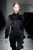 Tie-Up Satin Shirt and Ruffled Satin Pant