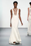 Piping Detailed Double Viscose Dress