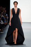 Double-Breast Twill Long Dress