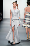 Structured Taffeta Mermaid Dress