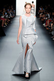 Structured Taffeta Mermaid Dress