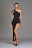 Organza Ruffled Jumpsuit