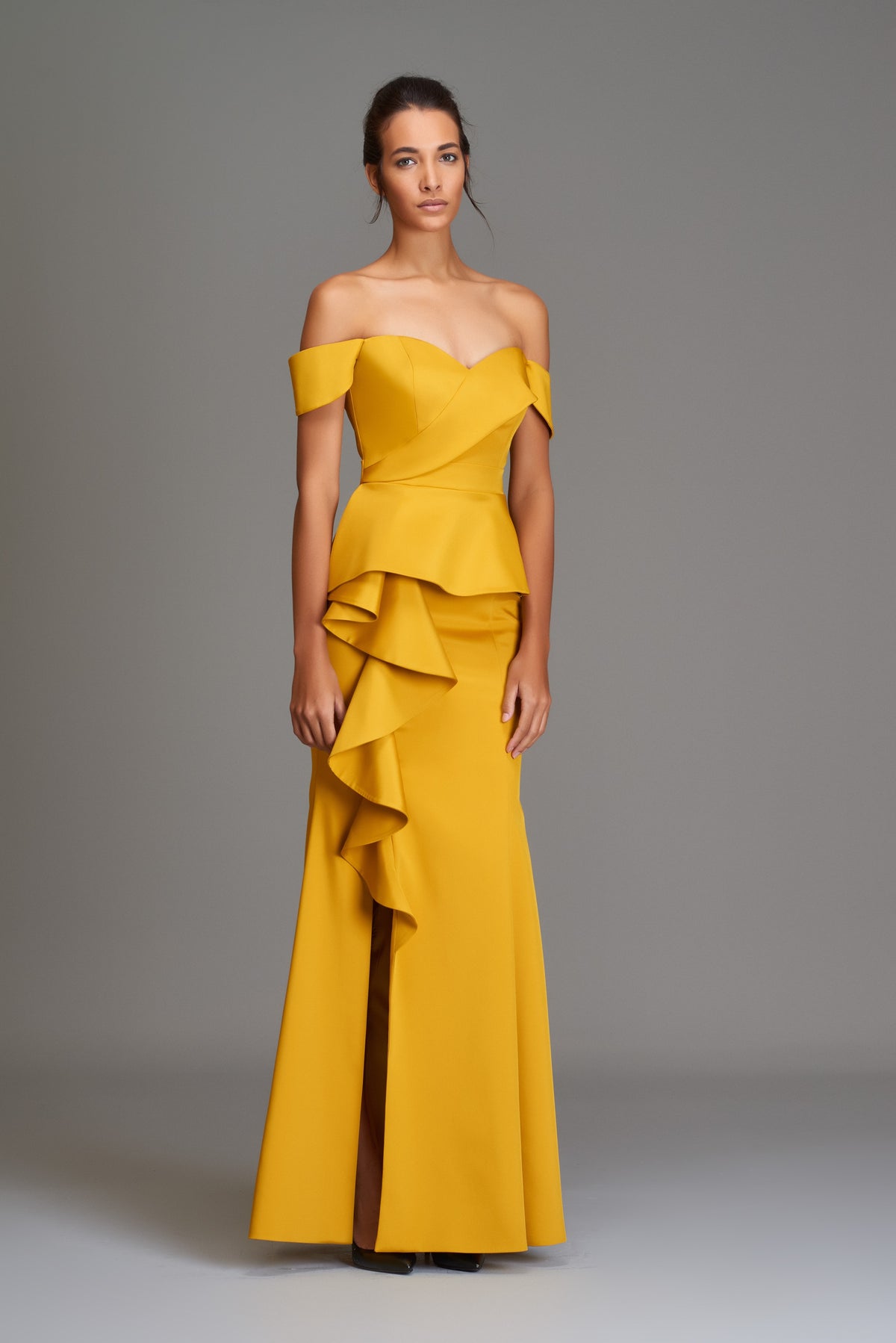 Strapless Sweetheart Neckline Gown