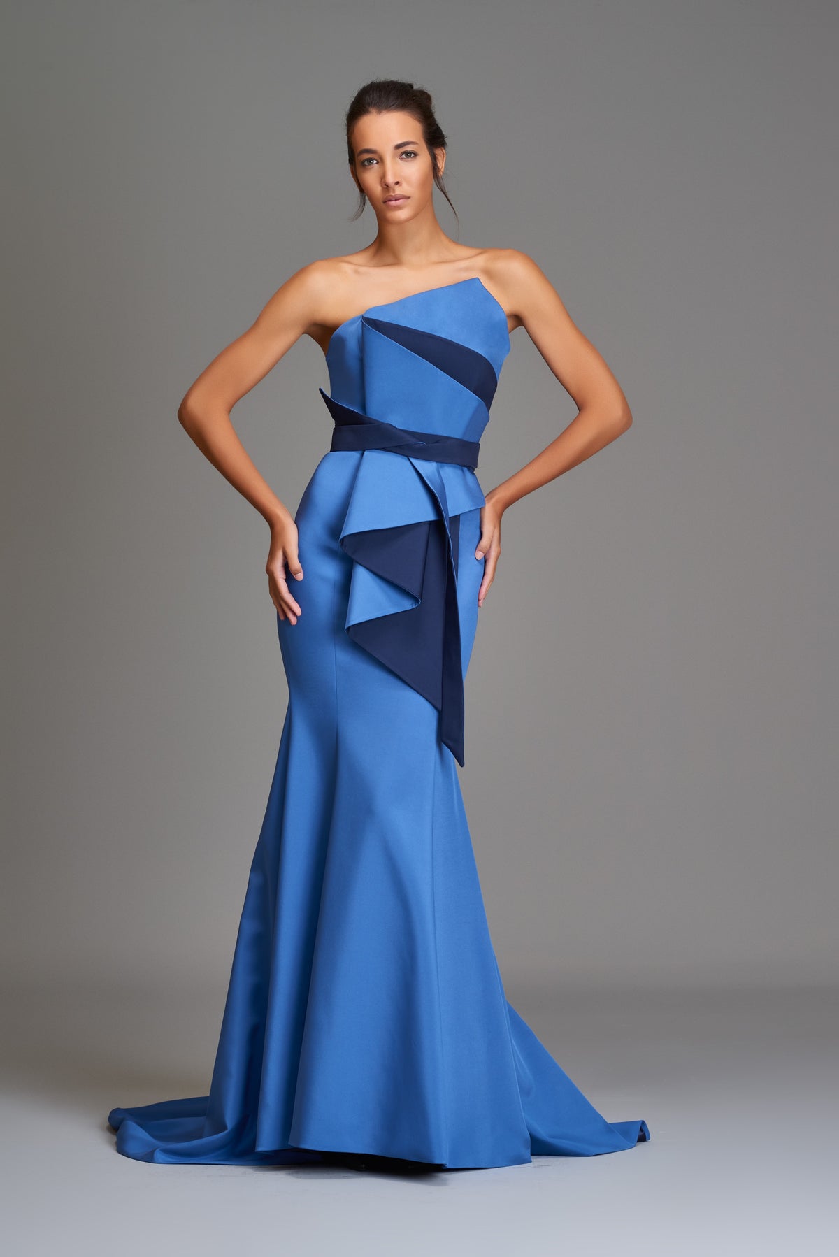 Two-Toned Mermaid Gown