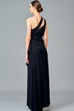 Structured Viscose Long Dress