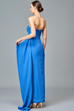 Strapless Viscose Gown