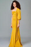 Draped Neckline Detailed Dress