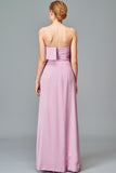 Layered Viscose Long Dress