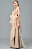 Organza Bow Detailed Dress