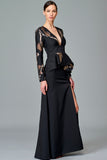 Structured Faille and Fil Coupe Gown