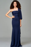 Draped Neckline Detailed Dress