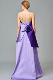 Knot Detailed Two-Toned Gown
