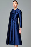 Shawl Collar Taffeta Jacket