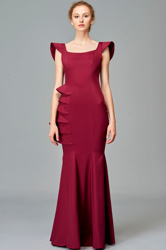 Structured Long Dress