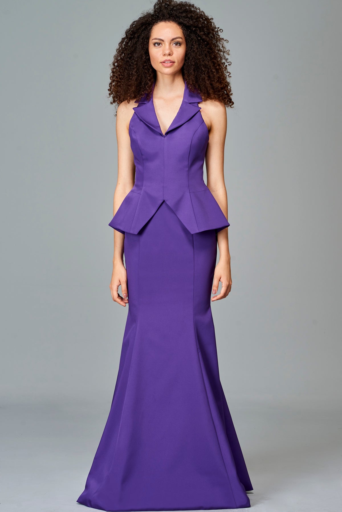 Structured Long Dress