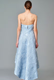 Strapless High-Low Dress