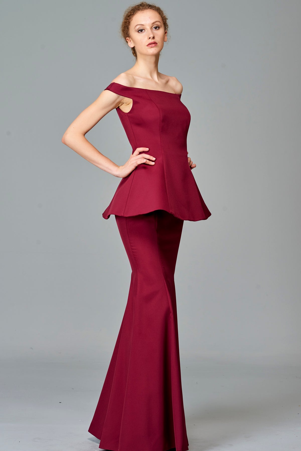 Structured Long Dress