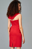 Paneled Short Dress
