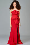 Structured Long Dress