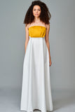 Two-Toned Empire Gown