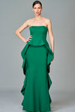 Waist Ruffled Long Dress