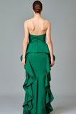 Waist Ruffled Long Dress