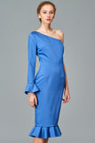One-Sleeve Short Dress