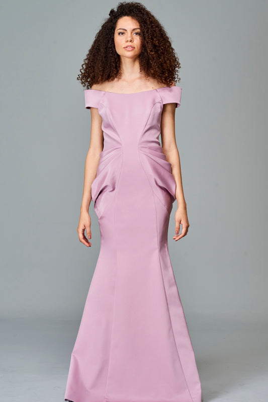 Structured Long Dress