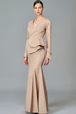 Structured Long Dress
