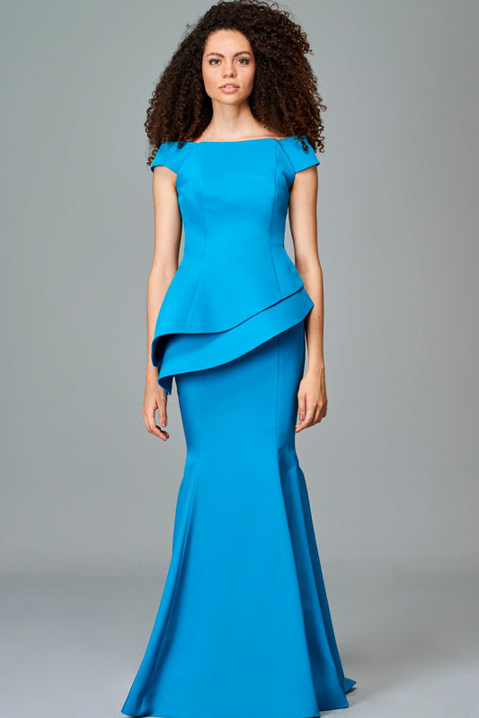 Structured Long Dress