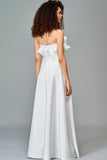 Ruffled Long Dress
