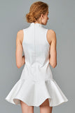 Ruffled Short Dress
