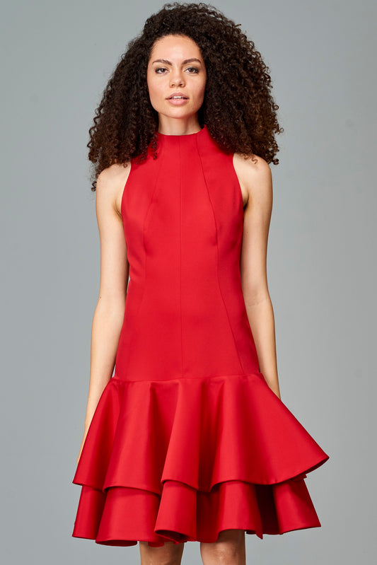Ruffled Layer Dress