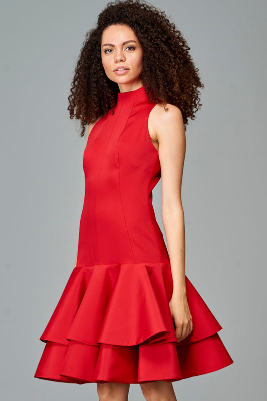 Ruffled Layer Dress