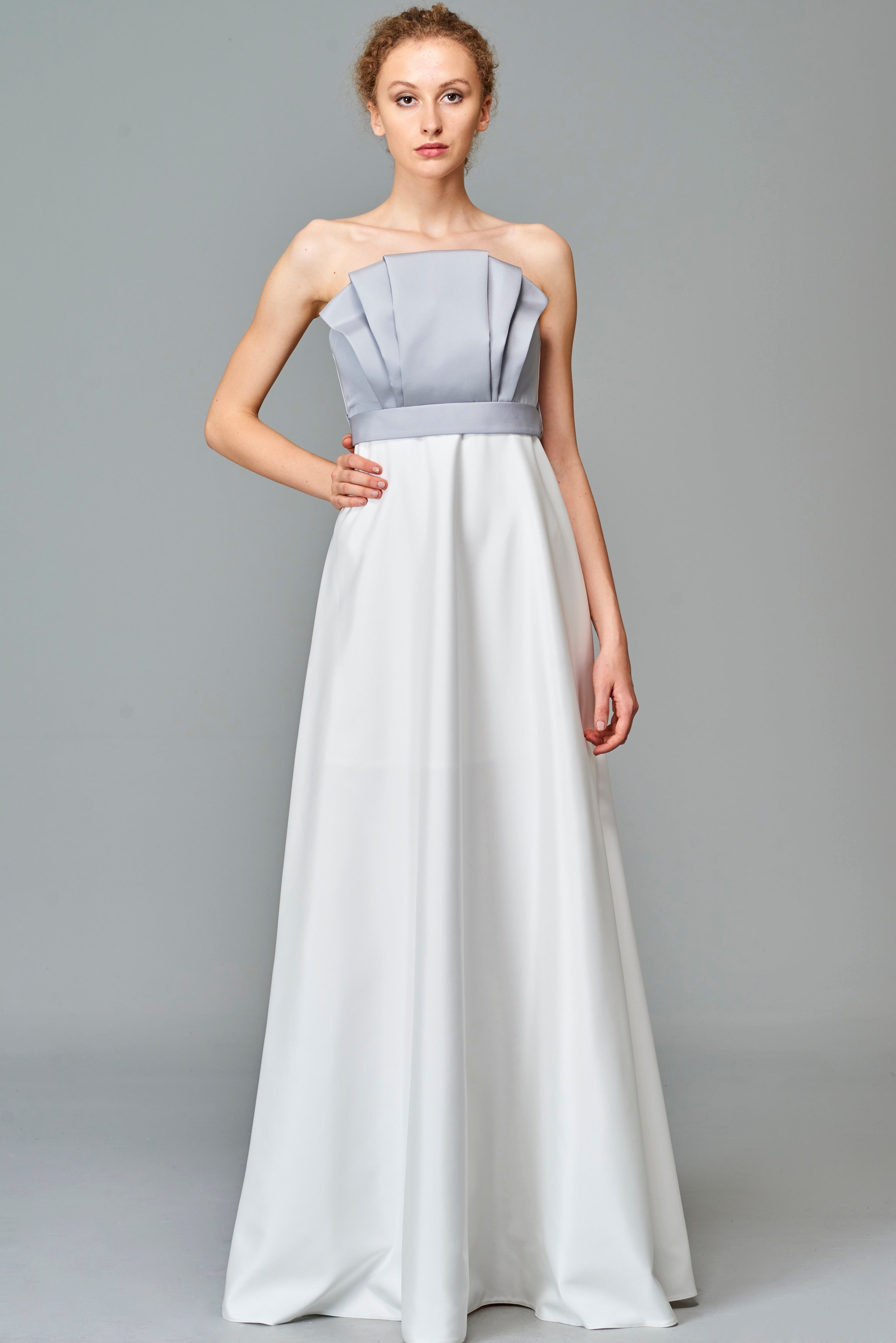 Two-Toned Empire Gown