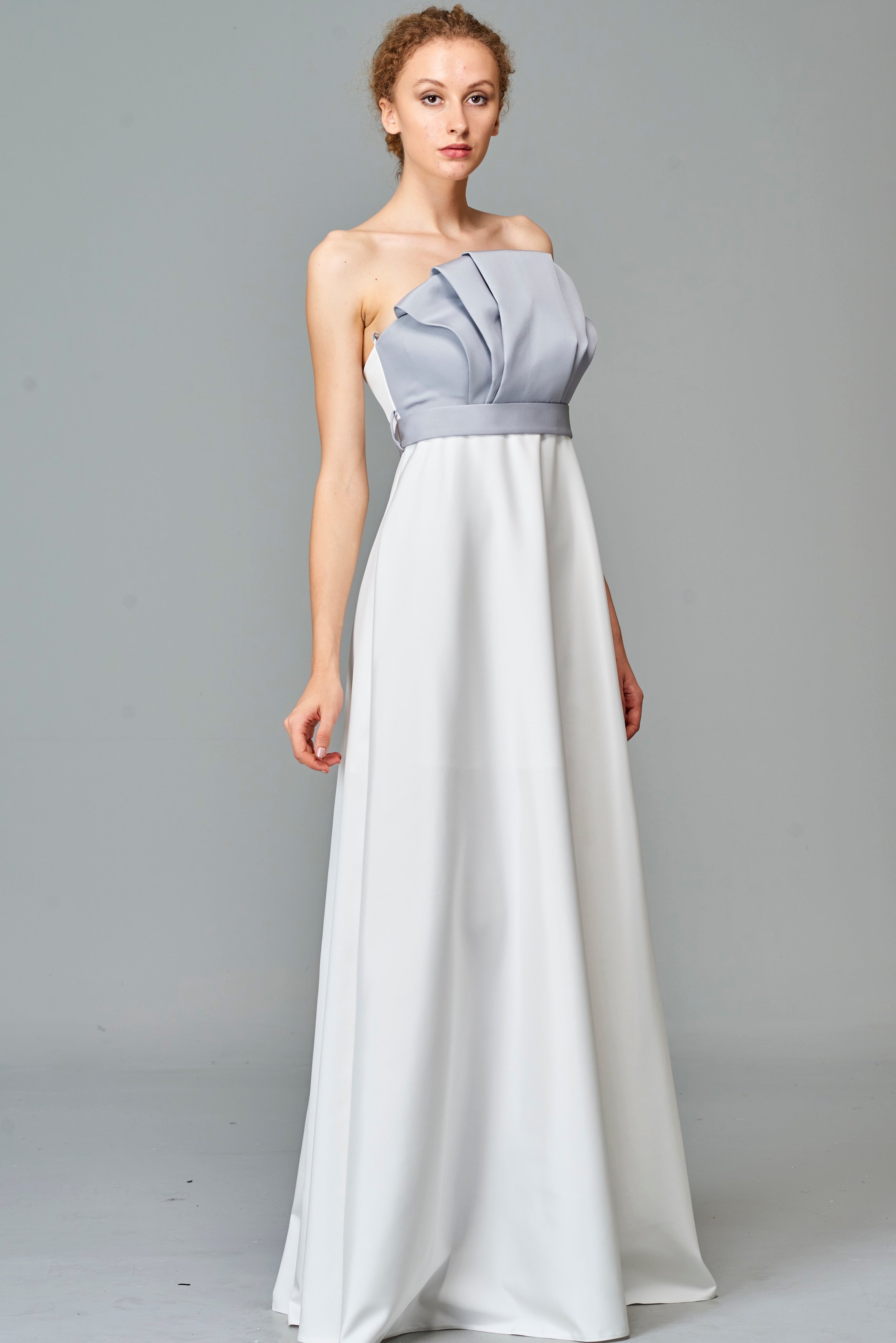 Two-Toned Empire Gown