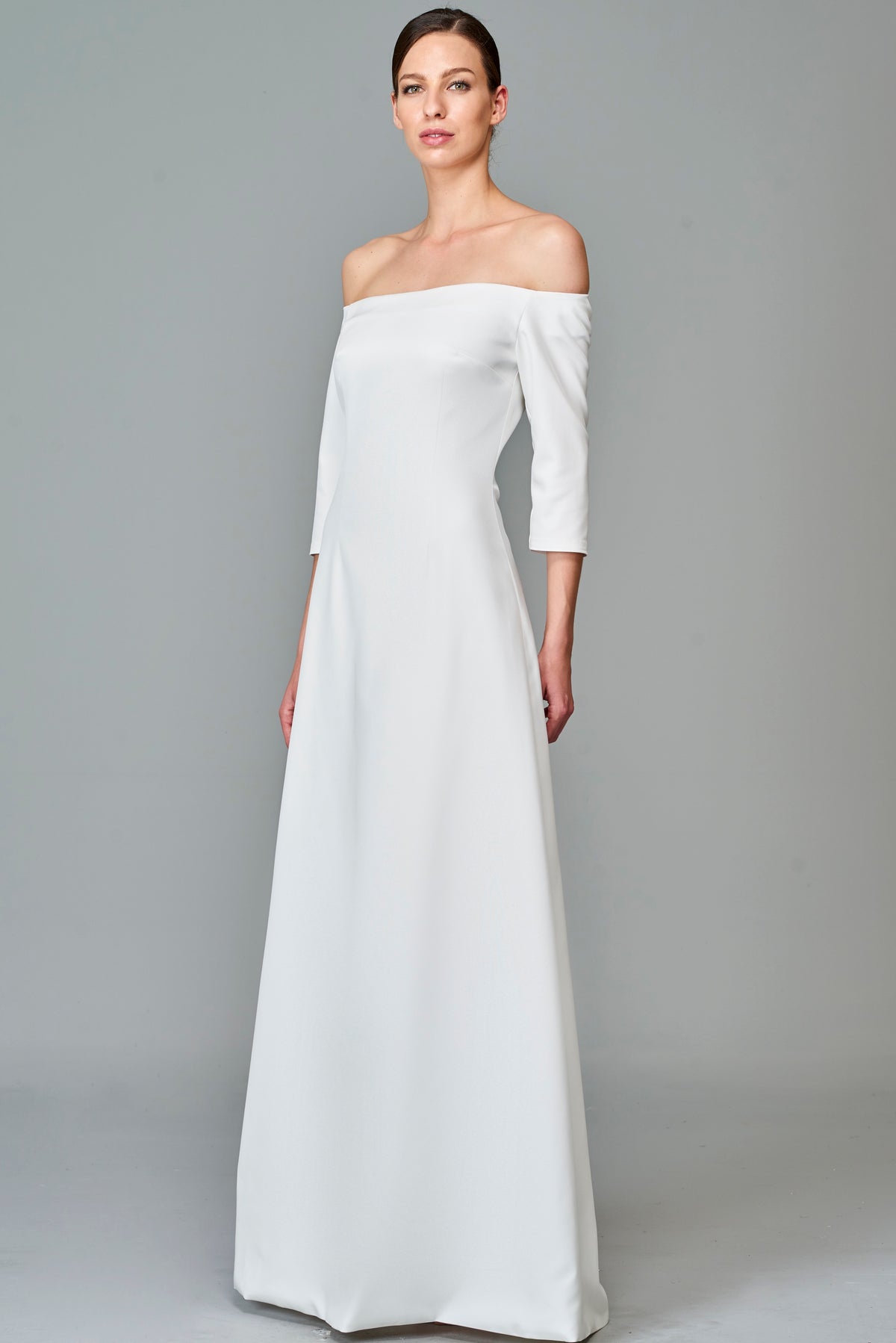 Off-The-Shoulder Long Dress