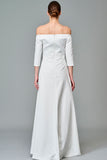 Off-The-Shoulder Long Dress