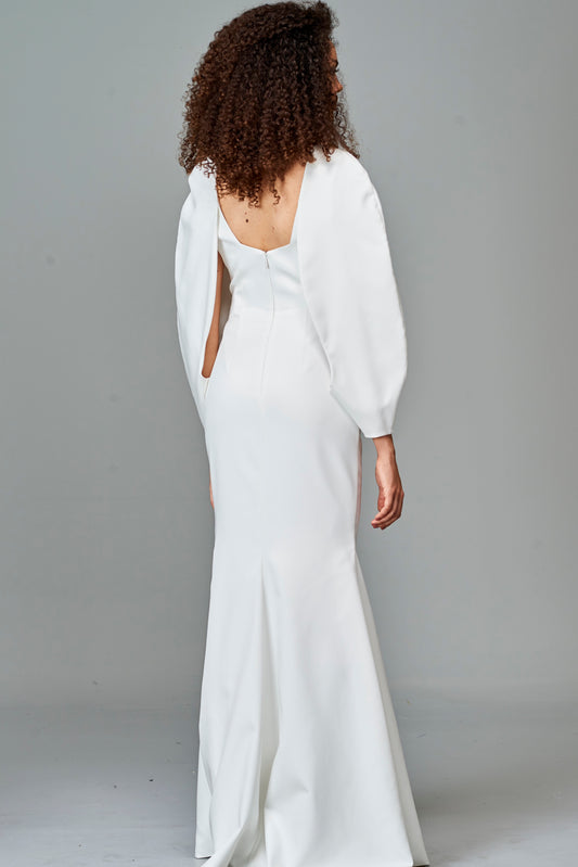 Structured Long Dress