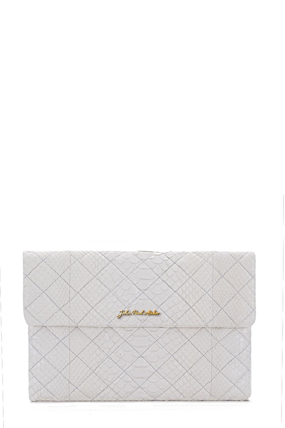 Quilted Envelope Clutch - John Paul Ataker